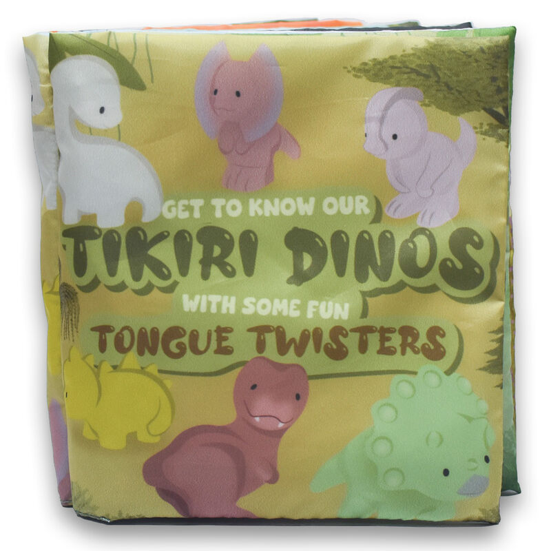 Dino Tongue Twisters Fabric Book