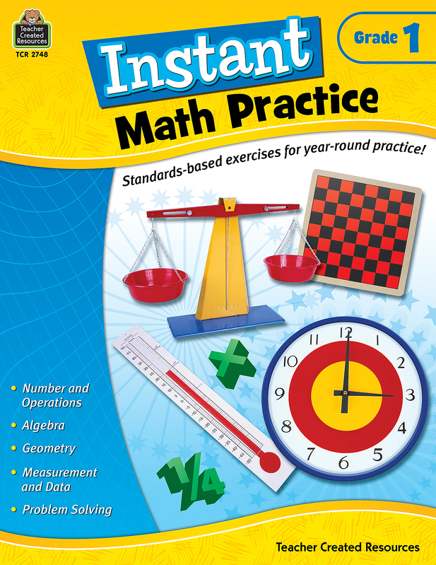 tcr2748-instant-math-practice-book-grade-1