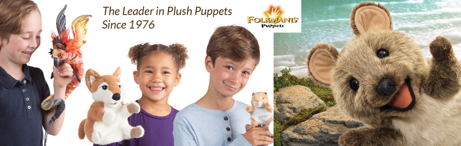 Folkmanis 2023 range of puppets