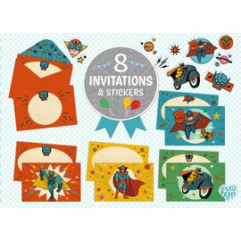 InvitationsSuperHeros MOQ6