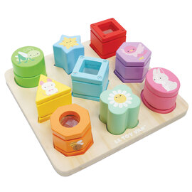 Rainbow Sensory Shape Sorter