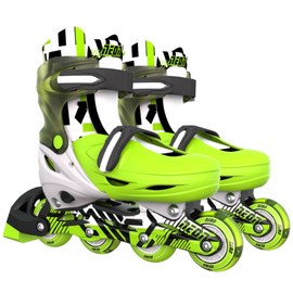 NeonInlineSkates12-2 GreenBlk