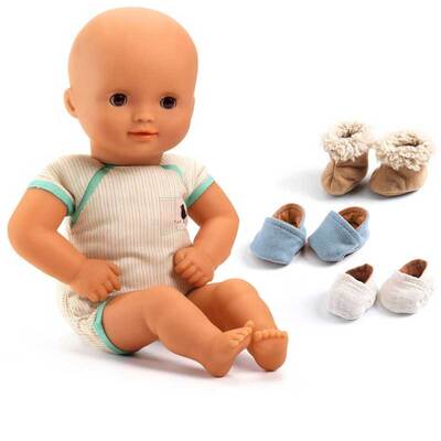 BUY Djeco Green Soft Doll DJ7880 and GET Slippers for FREE