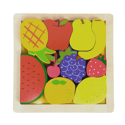 BUY KC Fruit Puzzle GET Balloon Chunky Wooden Puzzle for FREE (6 min)