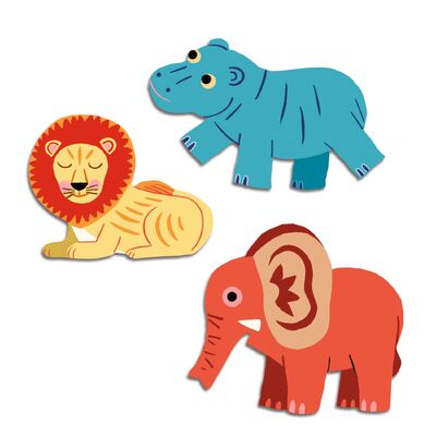 Stickers62SafariAnimals MOQ6