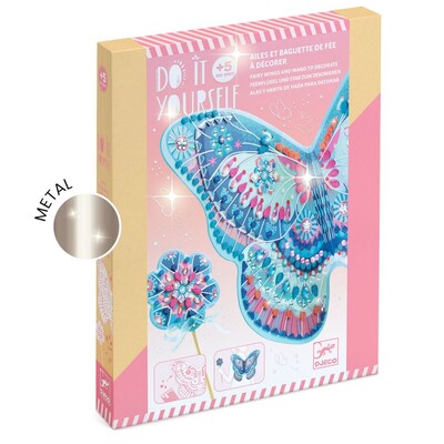 Buy Djeco Do It Yourself Like a Fairy Wings & Wand Set wholesale at Kaleidoscope Australasia Pty Ltd