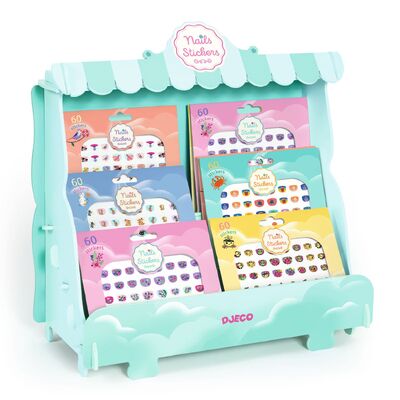 Nail stickers display