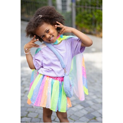 Stripy Sequins Cape Sz4-6