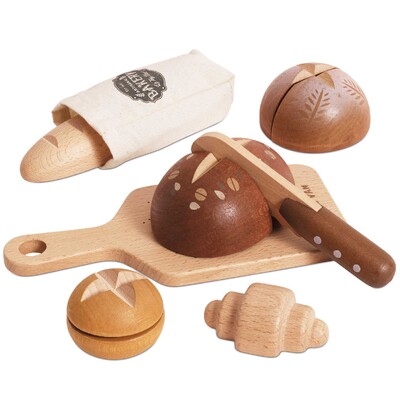 Buy Le Toy Van Bread, Loaf and Knife Set wholesale at Kaleidoscope Australasia Pty Ltd