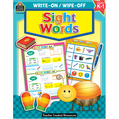 WriteOnWipeOff SightWords$MOQ4